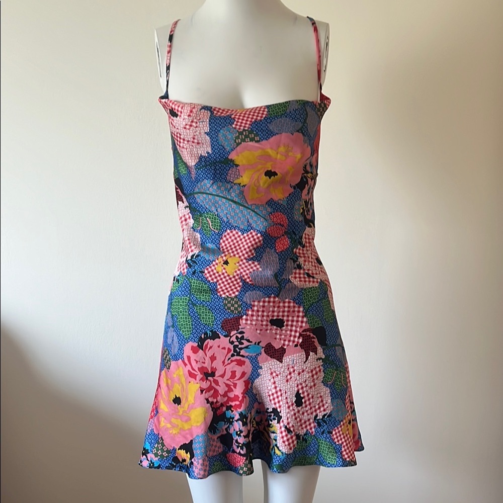 Princess Polly Multicolored Ruffled Tiered Sundress Size 6 New With Tag - Picture 2 of 11